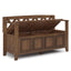 Amherst - Compact Entryway Storage Bench