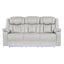 Challenger - LED Power Recliner Sofa