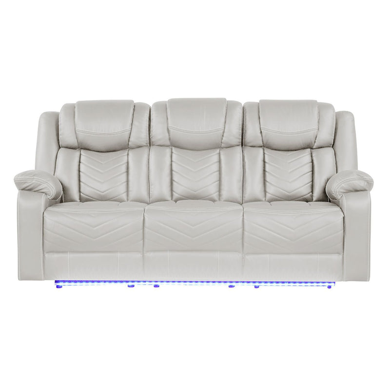 Challenger - LED Power Recliner Sofa