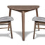 Oscar - Corner Table With 2 Cushion Chairs