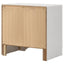 Transitional 2 Drawer Nightstand With Hidden Jewelry Tray