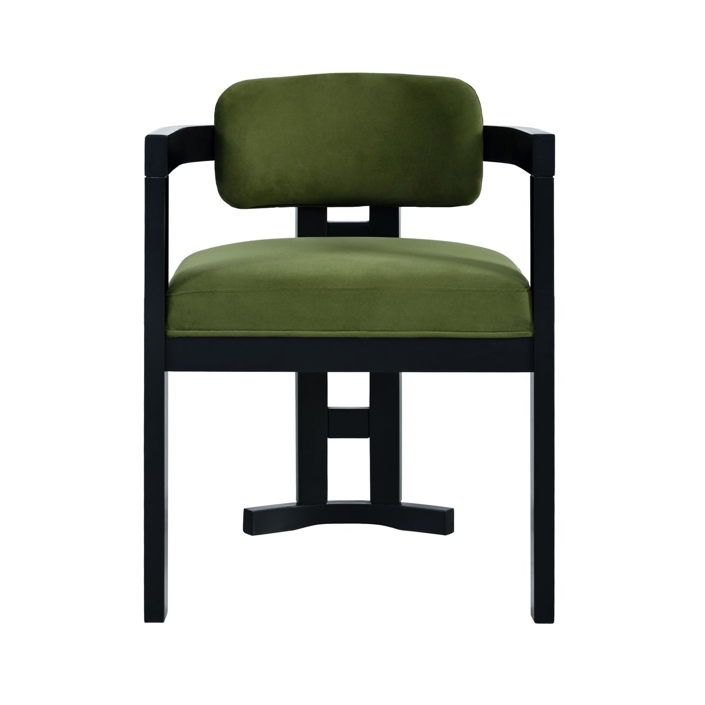 Stylish Indoor Upholstered Wood Dining Chair (Set of 2)