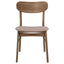 Whisten - Dining Set With Rounded Tabletop And Upholstered Chairs
