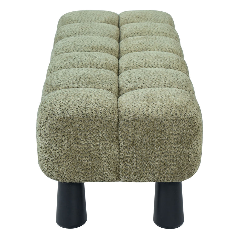 Luxury Upholstered Bench Ottoman