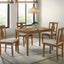 Kayee - 5 Pieces Pack Dining Set - Weathered Oak