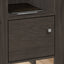 Accent Nightstand Side Table, Storage, Transitional - Oak
