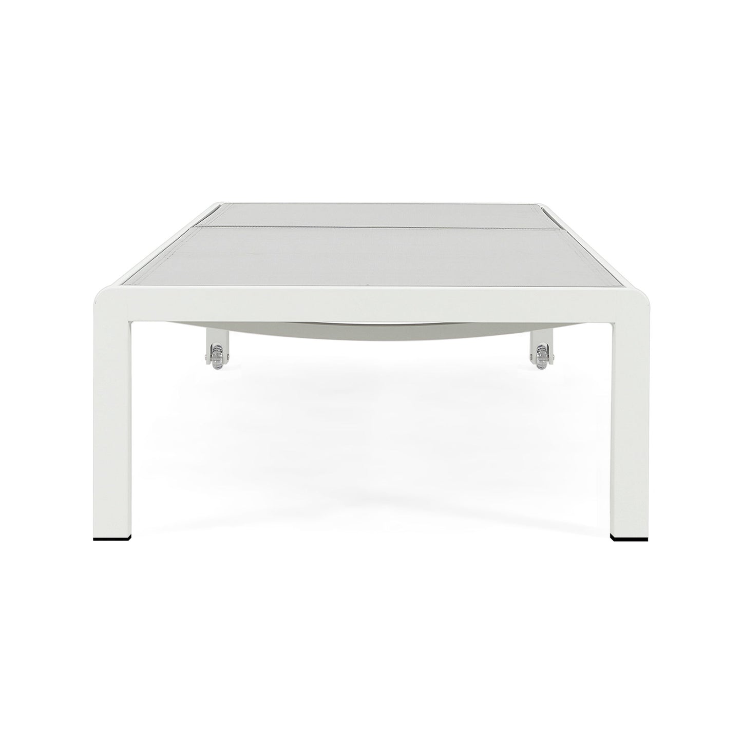 Outdoor Patio Chaise Lounge With 5 Reclining Positions