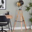 Ahoy - Industrial Floor Lamp - Natural / Antique