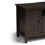 Warm Shaker - TV Media Stand Handcrafted - Tobacco Brown