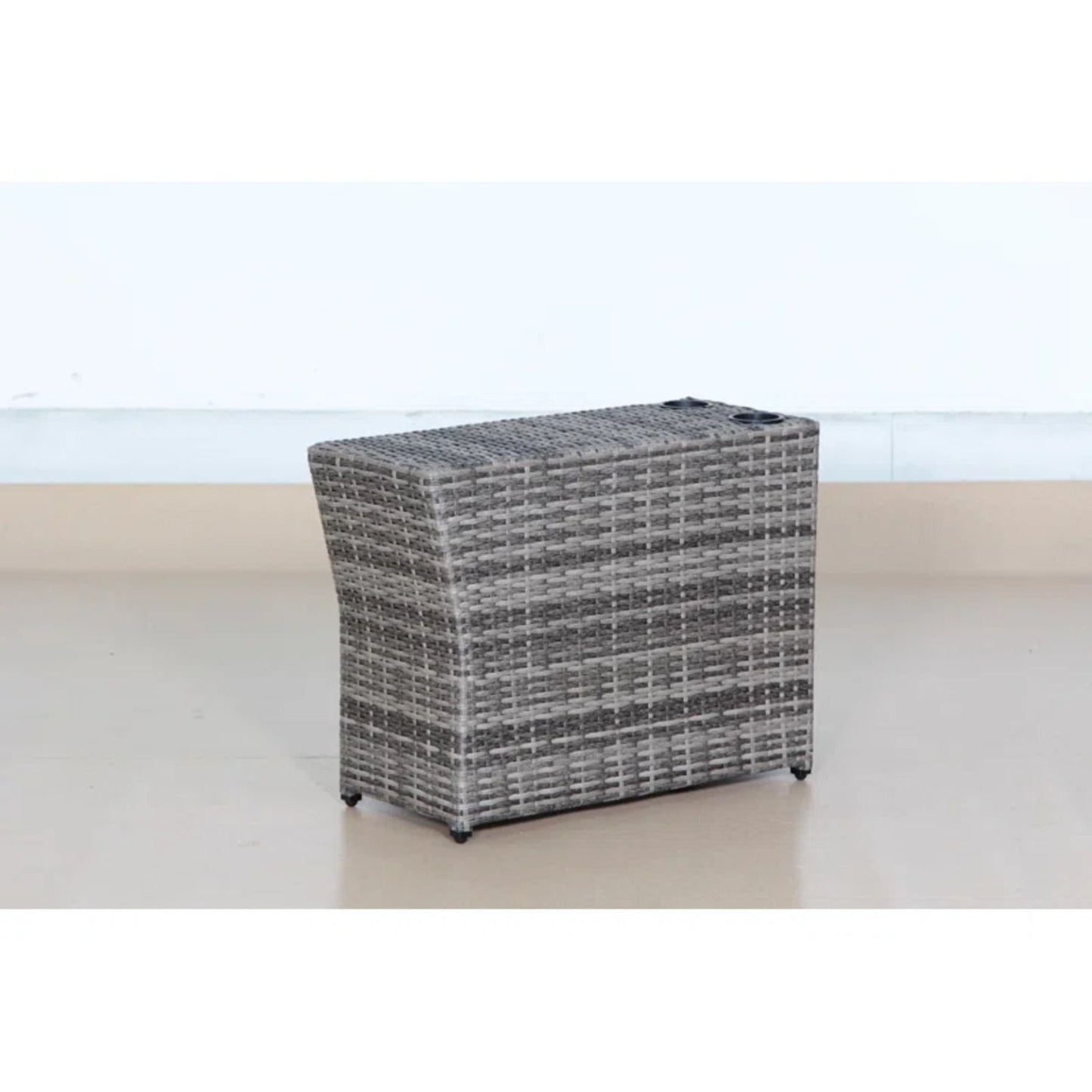 Shick Outdoor Side Table - Gray Mix