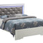 Bed With LED Light Accents Headboard