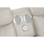 Lacrosse - Power Reclining Sectional Sofa & Bluetooth Speakers, LED Lights, Console Storage, Cup Holders And USB Charging - Beige