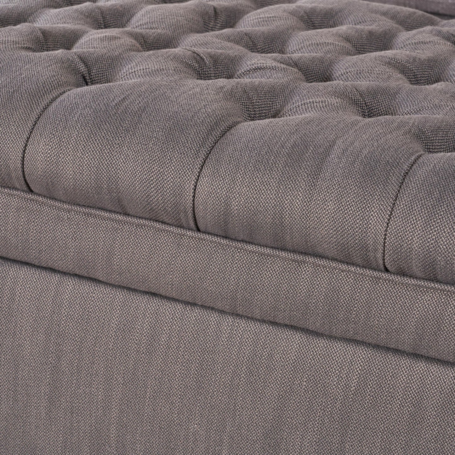 Juliana - Storage Ottoman With Birch Legs