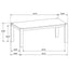 Umbarger - 5 Piece Rectangular Dining Set - Brown