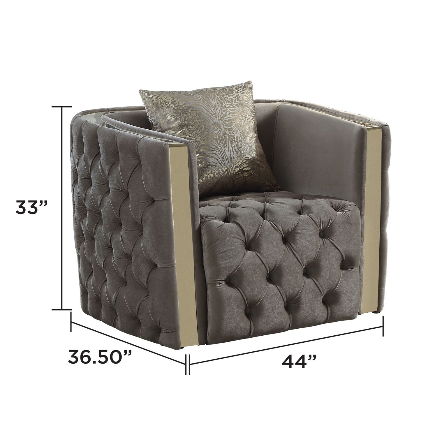 Naomi - Button Tufted Chair