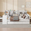 Daybed With 3 Drawers USB Ports And Desk