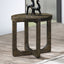 Kerby - Round End Table - Dark Brown