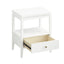 Olana -1 Drawer Nightstand With Floating Top Design