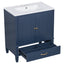 Bathroom Vanity With Sink, Soft Closing Door, Multi Functional Storage