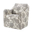 Wide Seat Arm Chair With 360 Degree Rotation