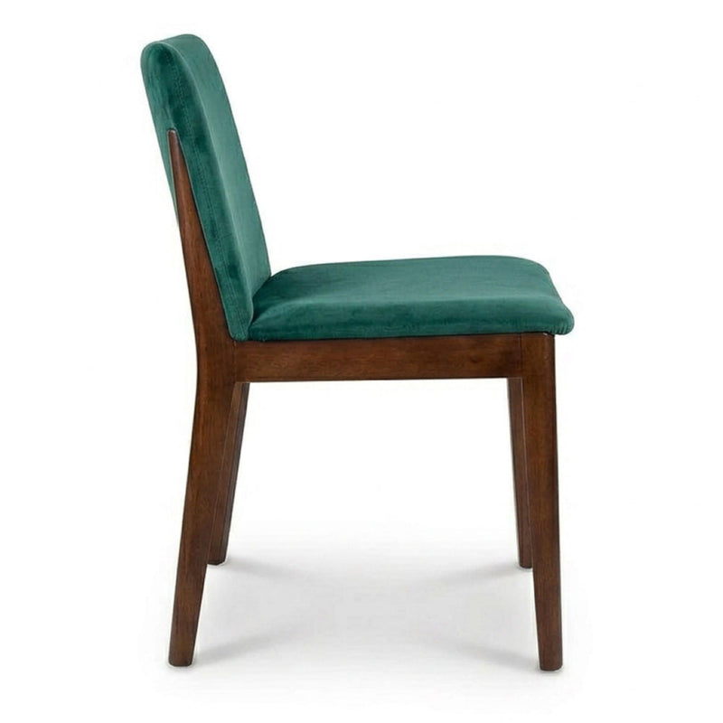 Laura - Mid-Century Modern Solid Wood Dining Chair (Set of 2)