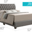 Tufted Upholstered Bed