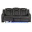Benz - Power Recliner Set With LED Lighting And USB Charging