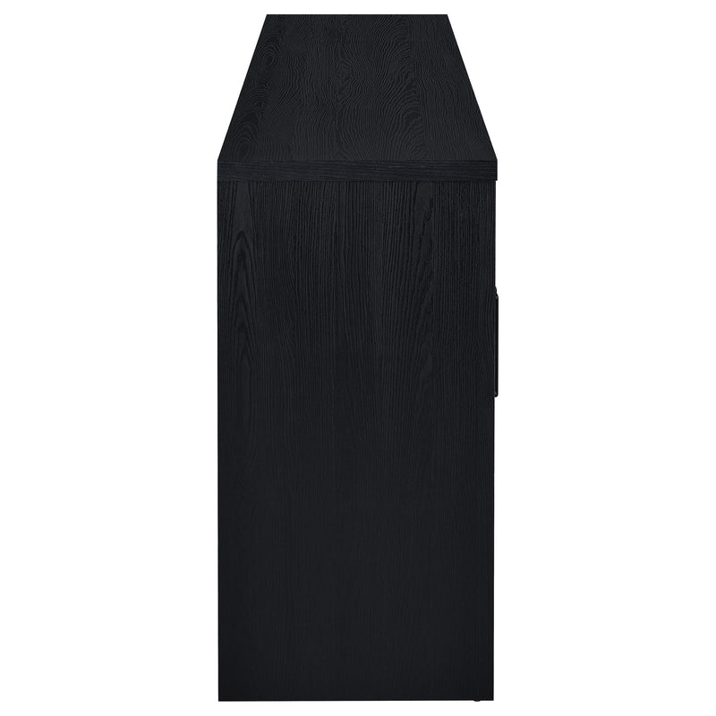 Shayne - 4 Door Sideboard With Arched Doors - Black