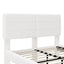 Floating Bed With Light, Soft Touch Surface