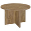 Larrabee - Round Dining Table - Mango Color