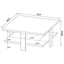 Runnion - Square Coffee Table - Light Brown