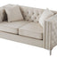 Elegant Track Arm Loveseat