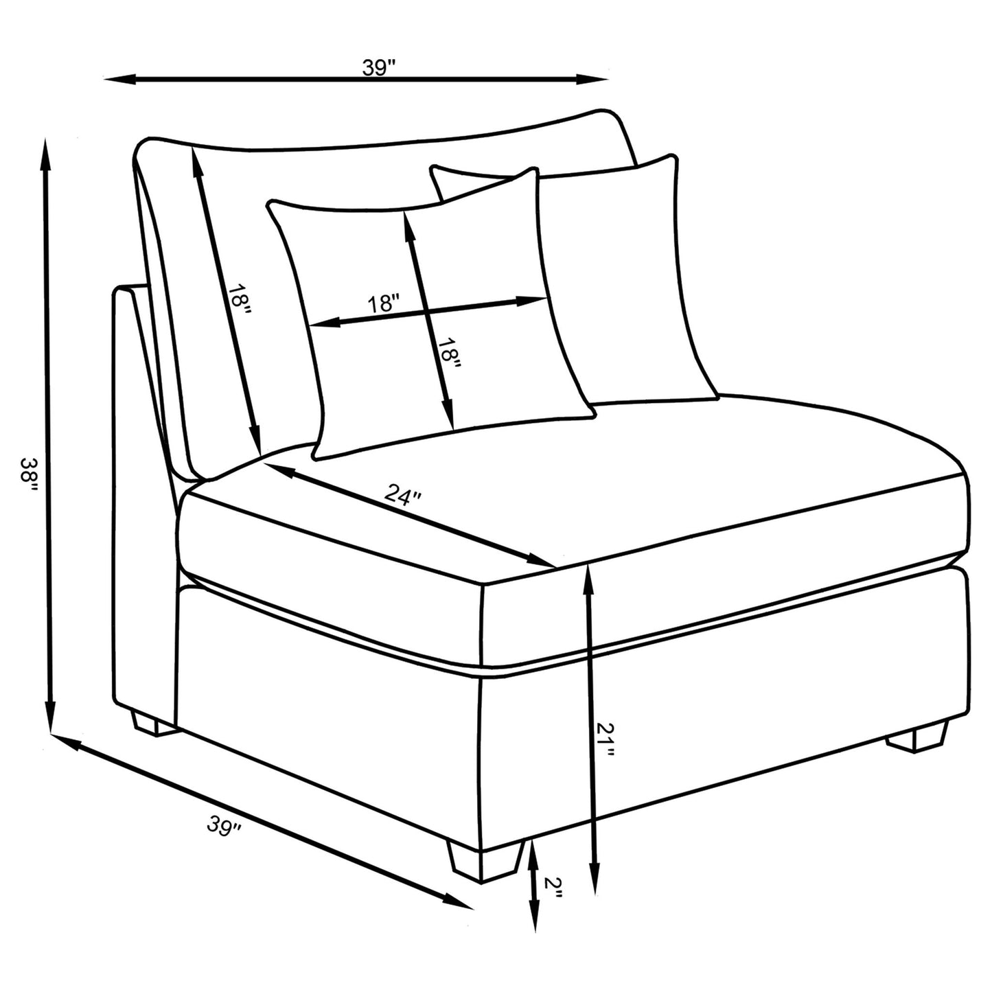 Lafayette - Modular Sectional Sofa