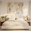 Upholstered Platform Bed With Tufted Headboard