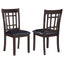 Lattice Back Side Chairs (Set of 2)