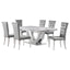 Kerw - 7 Piece Rectangular Dining Table Set - Gray
