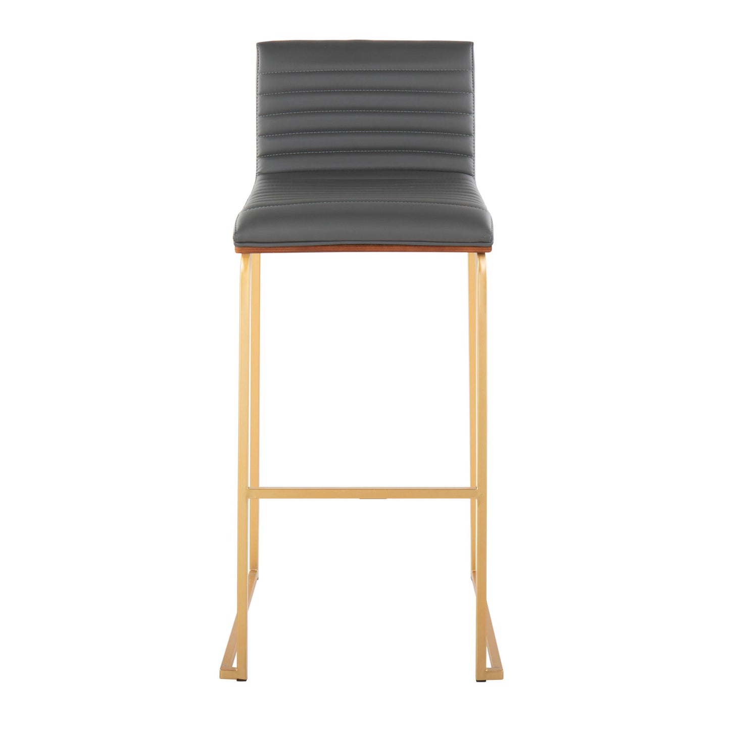 Mason Mara - Contemporary Versatile Desig Fixed Height Barstool (Set of 2)