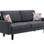 Bahamas - Minimalistic Sofa With 2 Throw Pillows