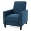 Upholstered Push Back Recliner Chair For Living Room