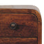 Curved Nightstand,
