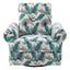 Manual Swivel Recliner Rocker Chair With Adjustable Backrest