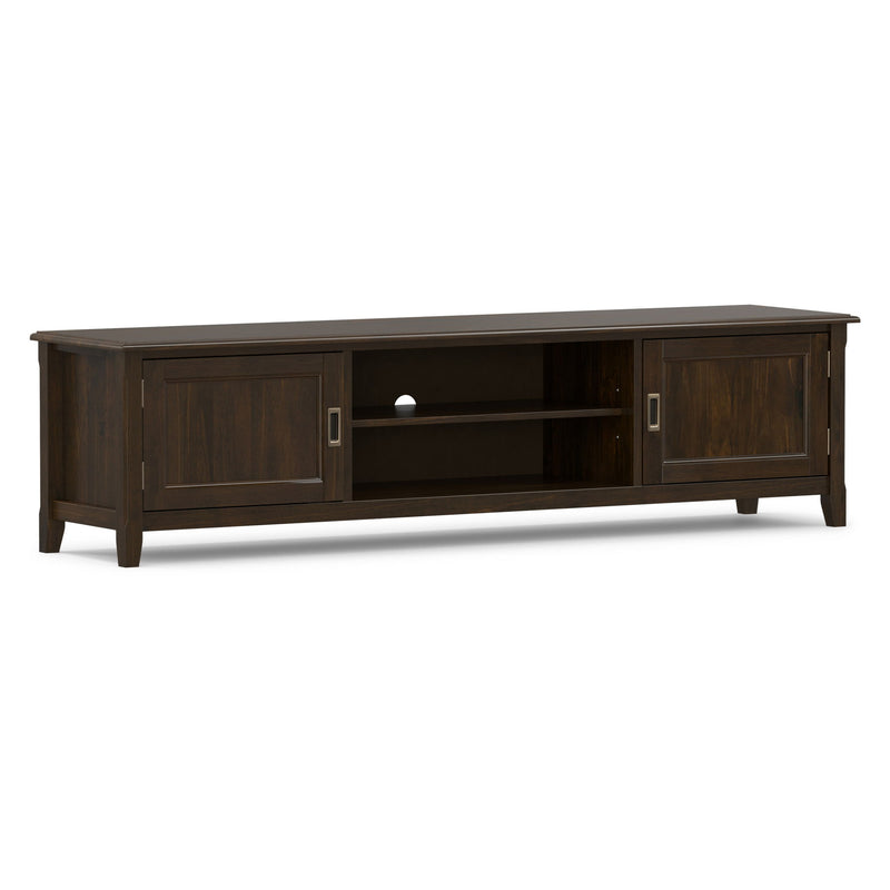 Burlington - Low TV Media Stand - Mahogany