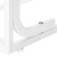 Accent Table, C - Shaped Modern Desig