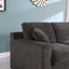 Celine - Corner Sectional Sofa With Right Facing Chaise, Cupholders, And Charging Ports - Gray