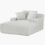 Cloudline - Oversized Chaise Lounge, Modern Comfy Couch With Full Foam Cushioning, Cozy Sleeper Sofabed