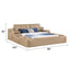 Zoya - Smart Multifunctional Bed, Built In Bluetooth Speakers, USB Charging