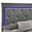 Blaze - Modern Bed With LED Headboard