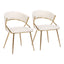 Jie - Glam Dining Chair (Set of 2)