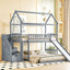 House Bunk Bed With Slide