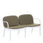 Luna - Outdoor Patio 3 Pieces Chat Set